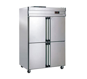 不銹鋼四門(mén)冷藏柜